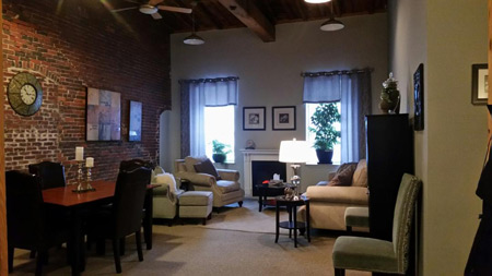 Therapy office interior